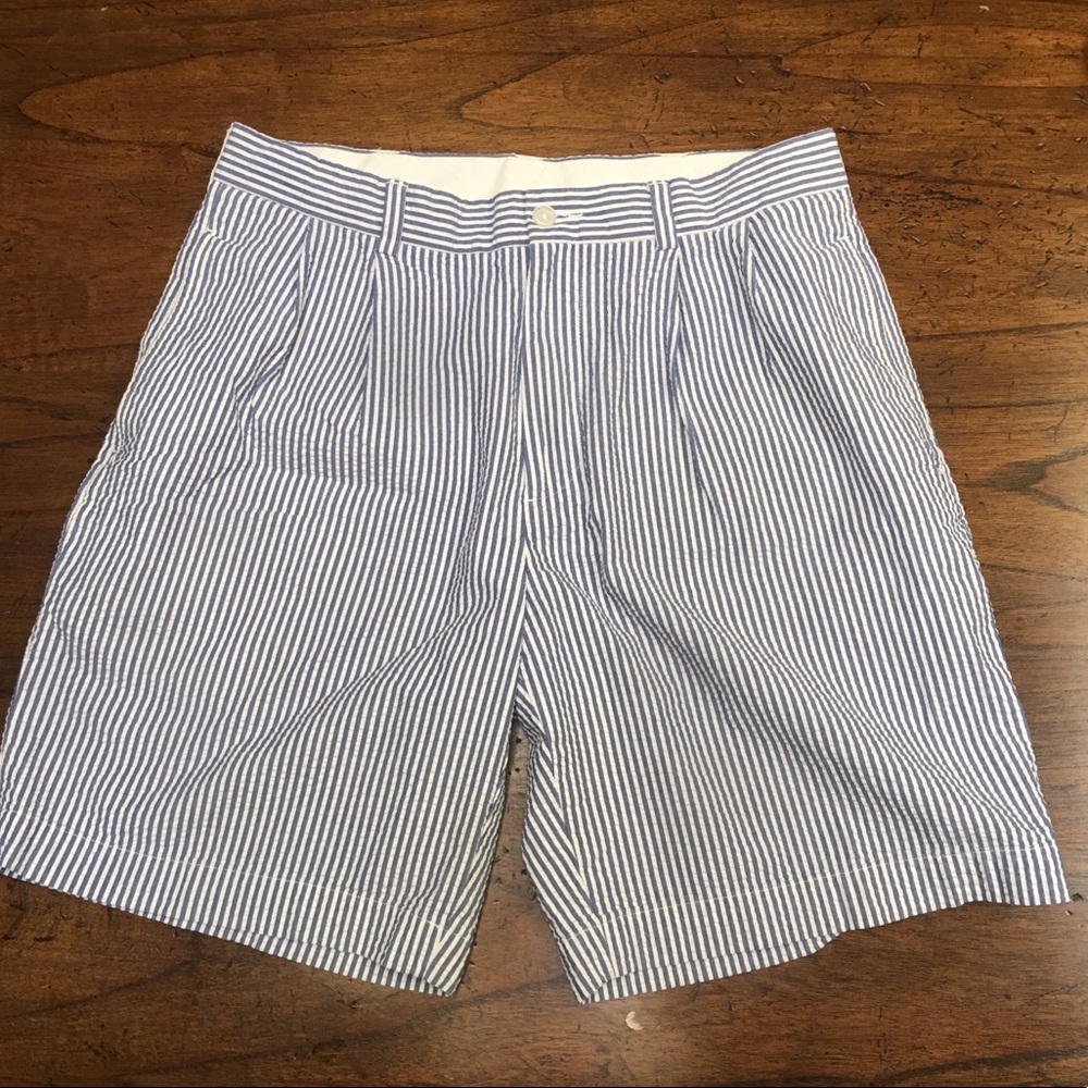 BROOKS BROTHERS 346 - Men’s Seersucker Shorts